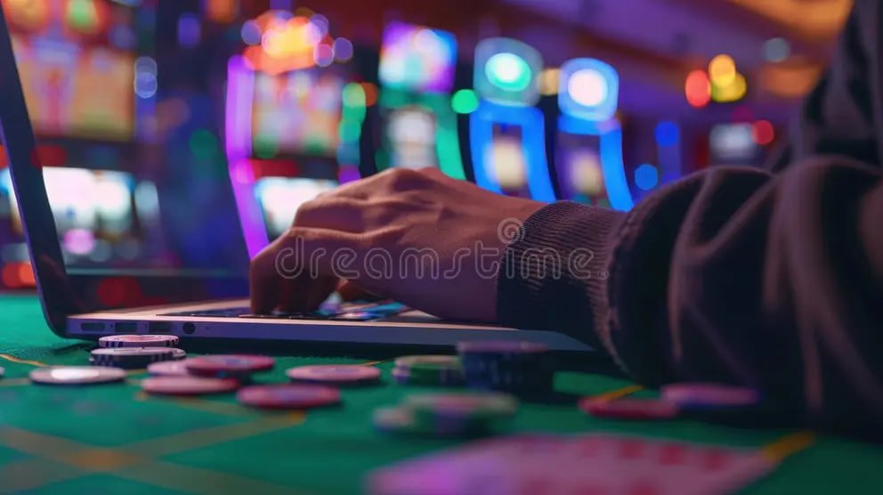Filipino player watching jlff live casino dealer stream on a mobile phone
